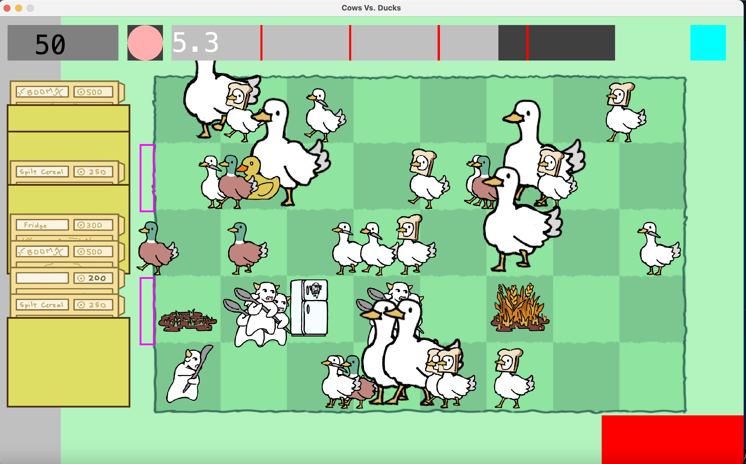 Cows Vs. Ducks gampelay